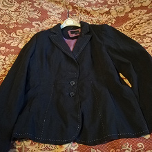 Отдается в дар Пиджак черный, размер 50-52