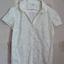 Отдается в дар Текстурная блузка — 46 размер