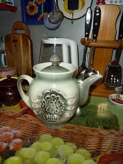 Отдается в дар «Керамический чайник Байкал»