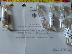 Отдается в дар «Набор парфюмерных пробников»