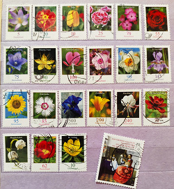 Благодарность за дар Почтовые марки Германии