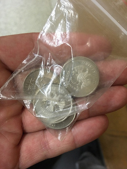 Отдается в дар «Монеты России 5 рублей, погодовка»