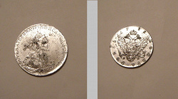 Отдается в дар «Монета копия 1783»