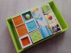 Отдается в дар «Игра: сортер, кубики, цвета»