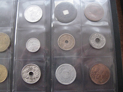 Отдается в дар «Монеты Японии»
