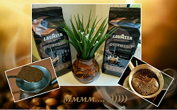 Отдается в дар «Кофе Lavazza espresso в зёрнах»