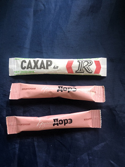 Отдается в дар «Сахар в стиках»