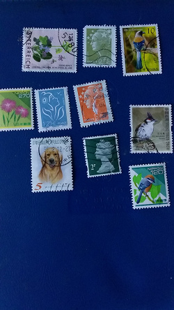 Отдается в дар «Иностранные марки с конвертов»
