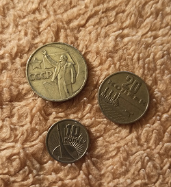 Отдается в дар «Три монетки СССР»