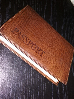 Отдается в дар «Обложка на паспорт, б/у, нат.кожа»