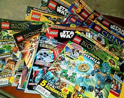 Отдается в дар «Журналы Lego»