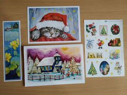 Отдается в дар «открытки рождество»