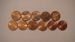 Отдается в дар «Монеты 1 цент США»