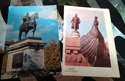 Отдается в дар «видовые открытки -Калинин, Ленинград»