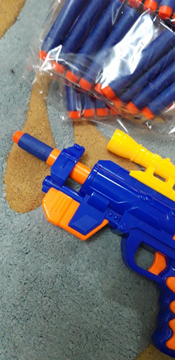 Отдается в дар «Мягкие пули — для игрушечного пистолета.»