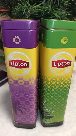 Отдается в дар «Коробки Lipton для мелочей»