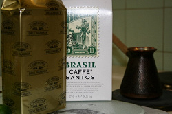 Отдается в дар «Кофе Dell'Arabica Brasil Santos»