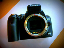 Отдается в дар «Тушка EOS 300d»
