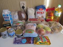 Отдается в дар «Продуктовый набор.»