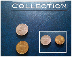 Отдается в дар «Монеты: 5 центов USA, 10 евро центов»