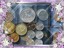 Отдается в дар «Маленькая Турецкая монетка 10 Yeni Kurus 2006 год иБольшая румынская монета 100 Lei 1992 года.»