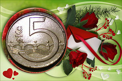 Отдается в дар «Монеты Чехии 5 крон»