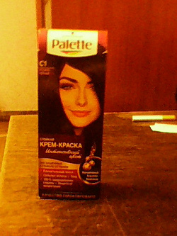 Отдается в дар «Palette Стойкая крем-краска C1 Иссиня-черный 110мл»