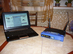 Отдается в дар «Роутер Linksys WRT54GS»