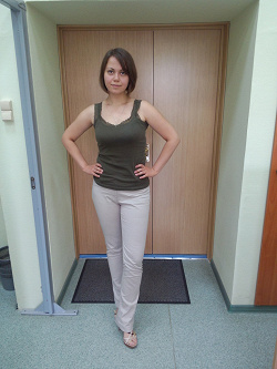 Отдается в дар «Женские брюки ZARA BASIC 46-48»