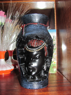 Отдается в дар «ваза «Африканочка»»