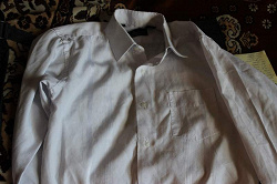 Отдается в дар «Рубашка белая.»