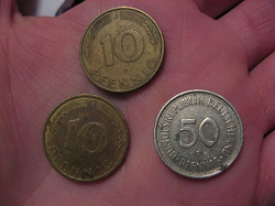 Отдается в дар «50 pfennig»