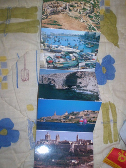 Отдается в дар «Буклет с открытками Мальта»