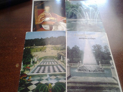 Отдается в дар «открытки и набор Эрмитаж»