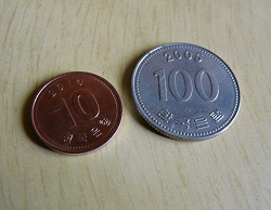 Отдается в дар «Монеты Южной Кореи и Таиланда»