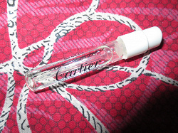 Отдается в дар «Пол пробника парфюма Cartier.»