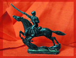 Отдается в дар «солдатик на коне с шашкой в руке»