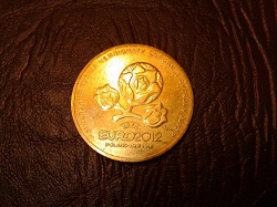 Отдается в дар «1 гривна евро 2012»