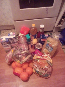 Отдается в дар «Небольшой продуктовый набор»