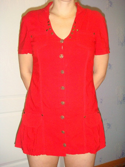 Отдается в дар «Короткое красное платье»