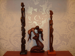 Отдается в дар «2 деревянные статуэтки»