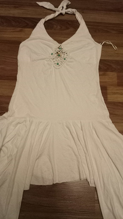 Отдается в дар «Белое пляжное платье»