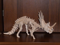 Отдается в дар «Конструктор Динозавр деревянный»