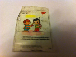 Отдается в дар «Фантики love is»