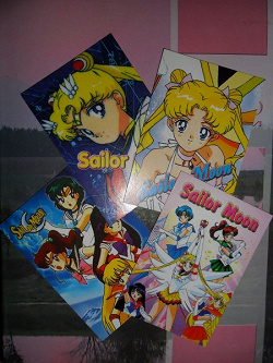 Отдается в дар «календарики Sailor Moon»