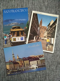 Отдается в дар «открытки с городами на «с»»