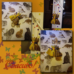 Отдается в дар «Влюбленные Коты Ароматные игрушки ручной работы»