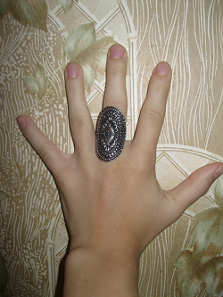 Отдается в дар «Перстень «Тибетское серебро»»