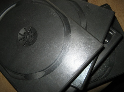 Отдается в дар «Коробки под DVD»