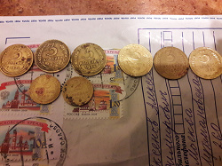 Отдается в дар «Кучка монет СССР, плюс пуговицы ( империя )»
